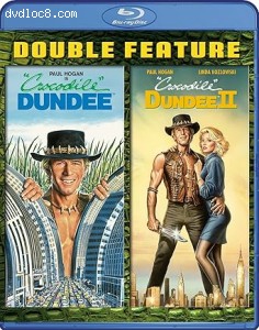 Crocodile Dundee / Crocodile Dundee II (Double Feature) [Blu-Ray] Cover