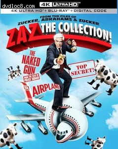 ZAZ: The Collection! (Airplane! / Top Secret / The Naked Gun) [4K Ultra HD + Blu-Ray + Digital] Cover