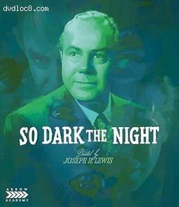 So Dark the Night (Special Edition) [Blu-Ray] Cover