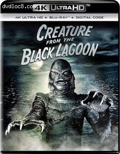 Creature From The Black Lagoon [4K Ultra HD + Blu-Ray + Digital] Cover