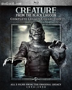 Creature From The Black Lagoon: Complete Legacy Collection [Blu-Ray] Cover