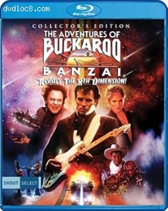 Adventures of Buckaroo Banzai Across the 8th Dimension (Collector's Edition) [Blu-Ray + DVD] Cover