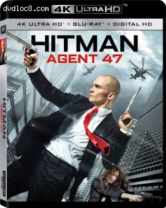 Hitman: Agent 47 [4K Ultra HD + Blu-Ray + Digital] Cover