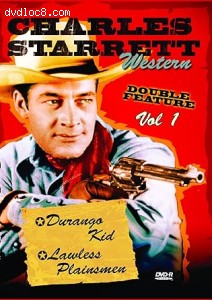 Charles Starrett: Western Double Feature Vol. 1 (The Durango Kid / Lawless Plainsmen Cover