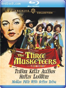 Three Musketeers, The [Blu-Ray] Cover