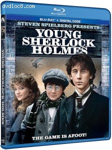 Young Sherlock Holmes [Blu-Ray + Digital] Cover