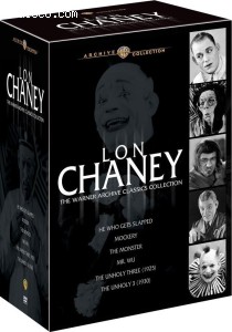 Lon Chaney: The Warner Archive Classics Collection (He Who Gets Slapped / Mockery / The Monster / Mr. Wu / The Unholy Three (Silent) / The Unholy 3) Cover