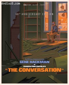 Conversation, The (50th Anniversary Edition - Lionsgate Limited Exclusive SteelBook) [4K Ultra HD + Blu-Ray + Digital] Cover