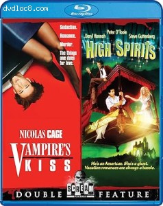 Vampire's Kiss / High Spirits (Double Feature) [Blu-Ray] Cover