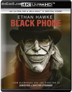 Black Phone, The [4K Ultra HD + Blu-Ray + Digital] Cover