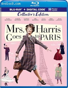 Mrs. Harris Goes to Paris (Collector's Edition) [Blu-Ray + Digital] Cover