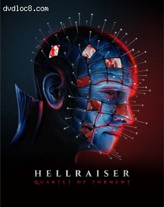 Hellraiser: Quartet of Torment (4-Disc Limited Edition) [Blu-ray] Cover