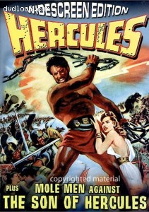 Hercules / Mole Men Against the Son of Hercules Cover