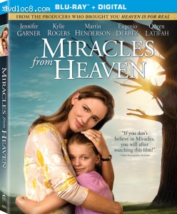 Miracles from Heaven [Blu-Ray + Digital Cover