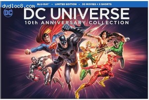 DC Universe: 10th Anniversary Collection (Limited Edition) [Blu-Ray] Cover