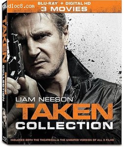 Taken 3-Movie Collection [Blu-Ray + Digital] Cover