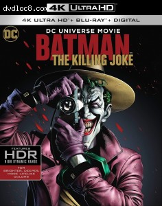 Batman: The Killing Joke [4K Ultra HD + Blu-Ray + Digital] Cover