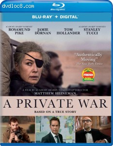 Private War, A [Blu-Ray + Digital] Cover