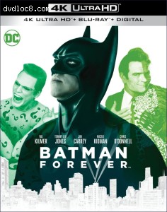 Batman Forever [4K Ultra HD + Blu-Ray + Digital] Cover