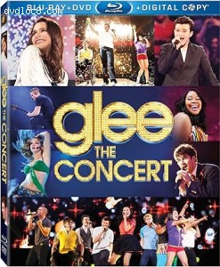 Glee: The Concert [Blu-Ray + DVD + Digital] Cover