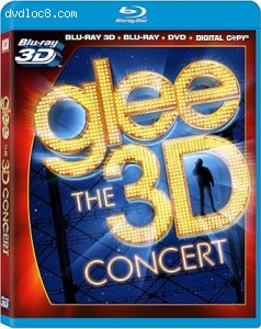 Glee: The 3D Concert [Blu-Ray 3D + Blu-Ray + DVD + Digital] Cover