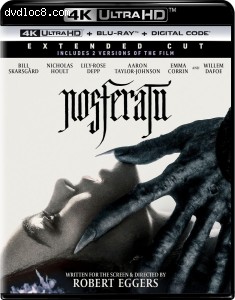 Nosferatu (Extended Cut) [4K Ultra HD + Blu-ray + Digital 4K] Cover