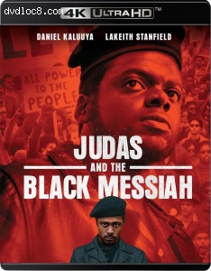 Judas and the Black Messiah [4K Ultra HD + Blu-ray] Cover