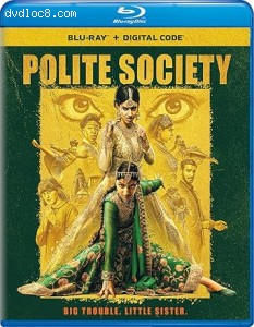 Polite Society [Blu-Ray + Digital] Cover