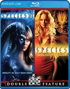 Species III / Species: The Awakening (Double Feature) [Blu-Ray] Cover