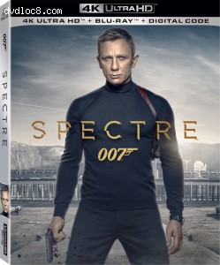 Spectre [4K Ultra HD + Blu-Ray + Digital] Cover