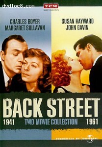 Back Street (1941 &amp; 1961 2-Movie Collection - TCM Vault Collection) Cover