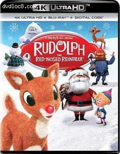 Rudolph the Red-Nosed Reindeer [4K Ultra HD + Blu-Ray + Digital] Cover