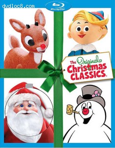 Original Christmas Classics, The (Rudolph the Red-Nosed Reindeer / Frosty the Snowman / Santa Claus is Comin' to Town) [Blu-Ray] Cover