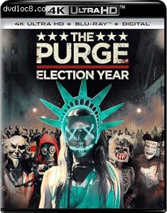 Purge, The: Election Year [4K Ultra HD + Blu-Ray + Digital] Cover