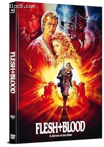 Flesh &amp; Blood (40th Anniversary Edition Mediabook) [Blu-Ray + DVD] Cover