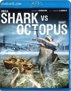 Mega Shark vs. Giant Octopus [Blu-Ray] Cover