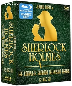 Sherlock Holmes: The Complete Granada Television Series [Blu-Ray] Cover