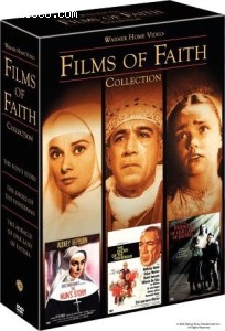 Films of Faith Collection (The Nun's Story / The Shoes of the Fisherman / The Miracle of Our Lady of Fatima) Cover