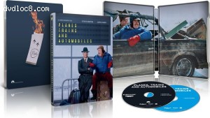 Planes, Trains, Automobiles (Amazon Exclusive SteelBook) [4K Ultra HD + Blu-ray + Digital 4K] Cover