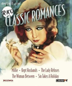 RKO Classic Romances (Millie / Kept Husbands / The Lady Refuses / The Woman Between / Sin Takes a Holiday) [Blu-Ray] Cover