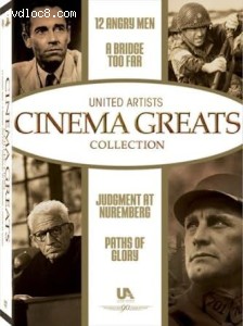 United Artists Cinema Greats Collection Vol. 3 (12 Angry Men / A Bridge Too Far / Judgment at Nuremberg / Paths of Glory) Cover