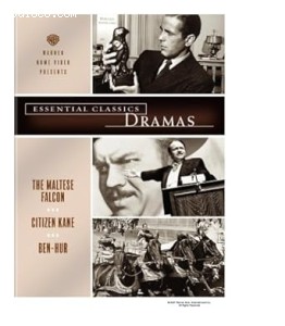 Essential Classics - Dramas (The Maltese Falcon / Citizen Kane / Ben-Hur) Cover