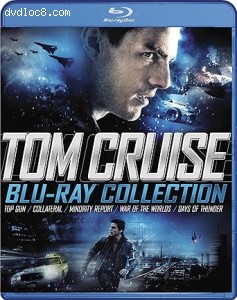 Tom Cruise Blu-ray Collection (Top Gun / Collateral / Minority Report / War of the Worlds / Days of Thunder) [Blu-Ray] Cover