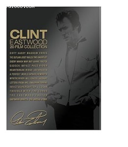 Clint Eastwood: 20-Film Collection [Blu-Ray] Cover