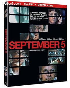 September 5 [Blu-Ray + Digital] Cover