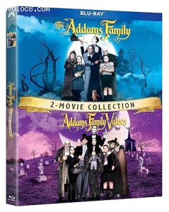 Addams Family, The / Addams Family Values (2-Movie Collection) [Blu-Ray] Cover