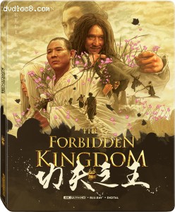 Forbidden Kingdom, The (Amazon Exclusive SteelBook) [4K Ultra HD + Blu-ray + Digital] Cover