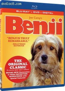 Benji [Blu-Ray + DVD + Digital] Cover