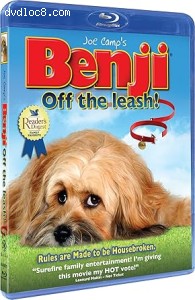 Benji: Off the Leash [Blu-Ray] Cover