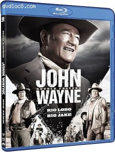 John Wayne Double Feature (Rio Lobo / Big Jake) [Blu-Ray] Cover